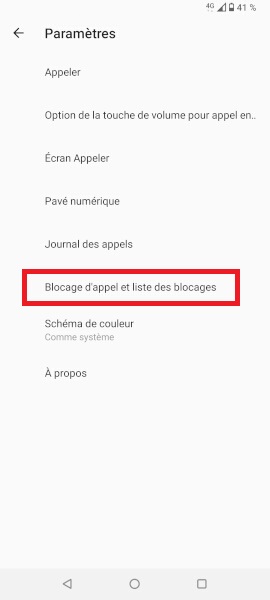 Bloquer les messages d’un correspondant